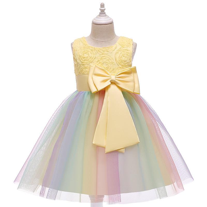 Summer Medium And Large Children's Dresses Girls' Pettiskirt - amazitshop