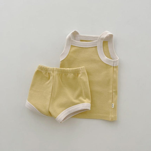 Baby Loungewear Summer Casual Sling Suit - amazitshop