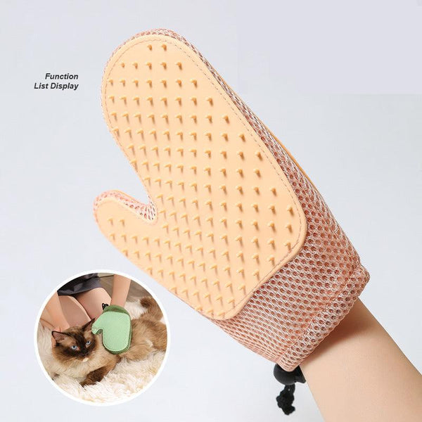 Comb 2-in-1 Floating Hair Removal Pet Gloves Pet Supplies Dog Cat Hair Remove - amazitshop
