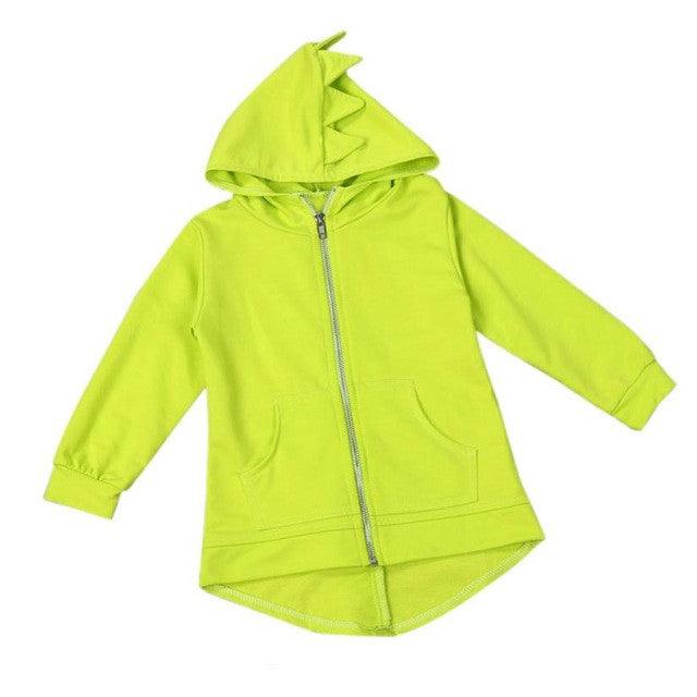 Boys Clothes Kids Baby Boy Jacket Dinosaur Hooded Coat - amazitshop