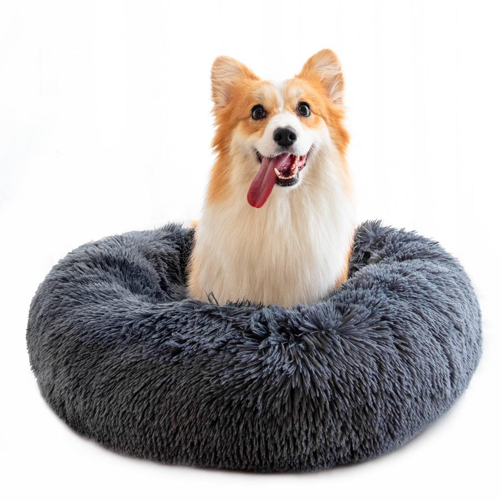 Dog Beds For Small Dogs Round Plush Cat Litter Kennel Pet Nest Mat Puppy Beds - amazitshop