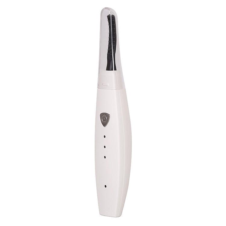 Electric Heated Eyelash Curler USB Rechargeable Eyelashes Curler Quick Heating Natural Eyelash Curler Long Lasting Makeup Tools - amazitshop