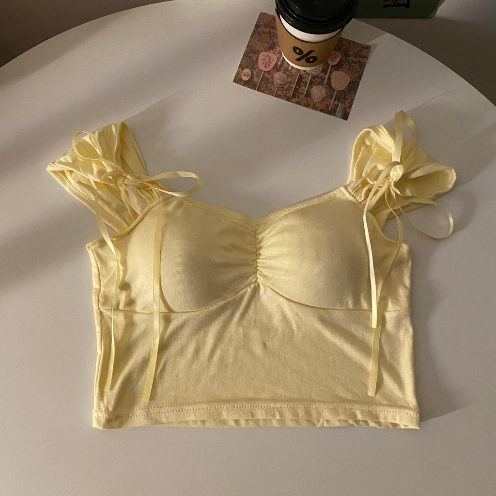 Bra Tops For Women With Bra Pads And Tank Tops - amazitshop