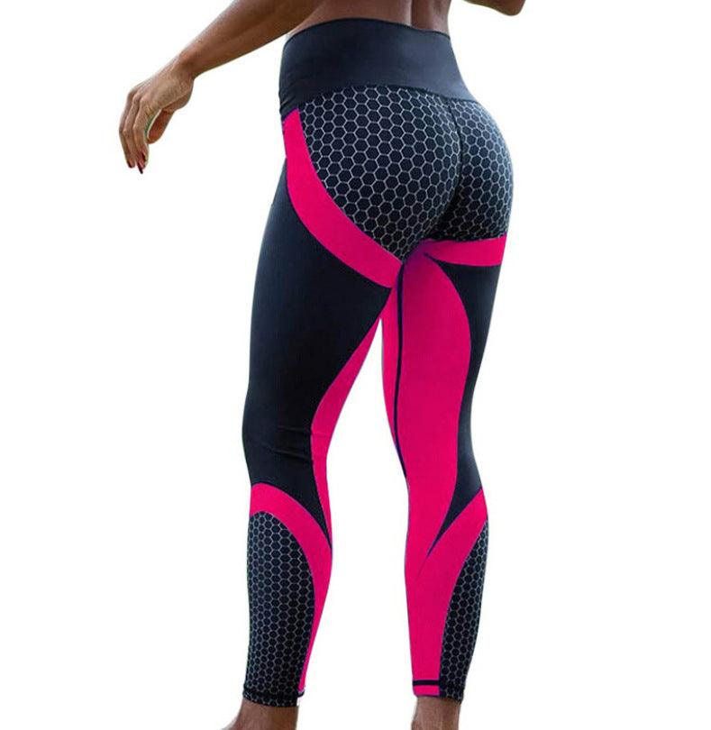 Yoga Fitness Leggings Women Pants Fitness Slim Tights Gym Running Sports Clothing - amazitshop