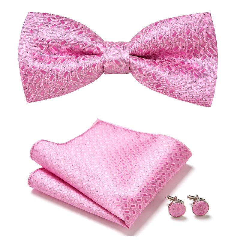 Three Piece Set Of Stylish Bow Ties - amazitshop