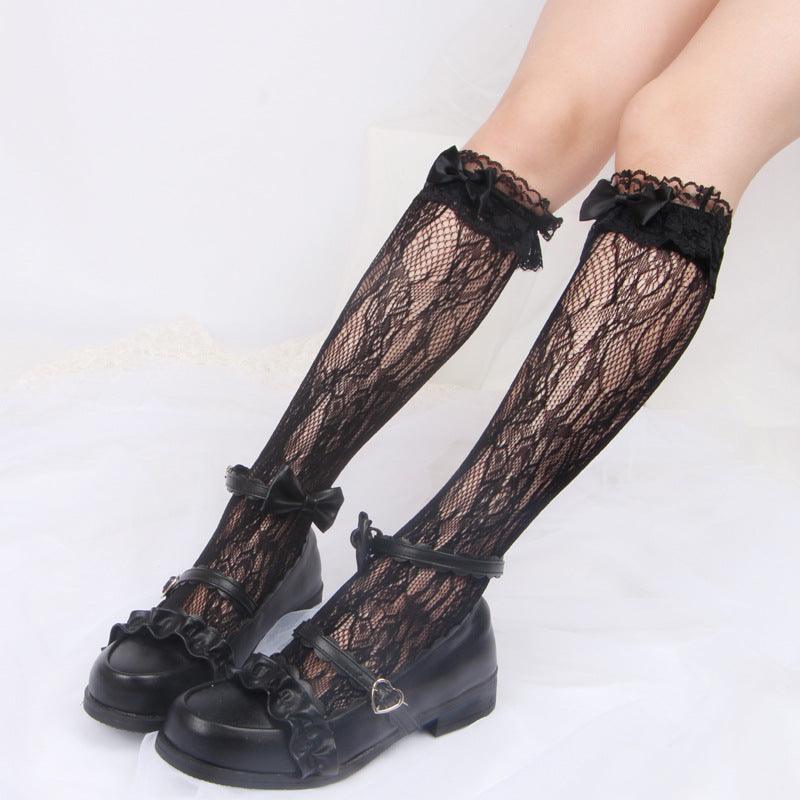 Anime Stockings Korean Cute Soft Girl Lace Socks - amazitshop