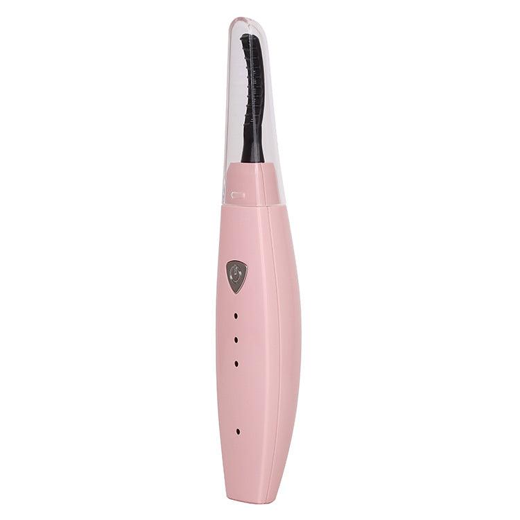 Electric Heated Eyelash Curler USB Rechargeable Eyelashes Curler Quick Heating Natural Eyelash Curler Long Lasting Makeup Tools - amazitshop