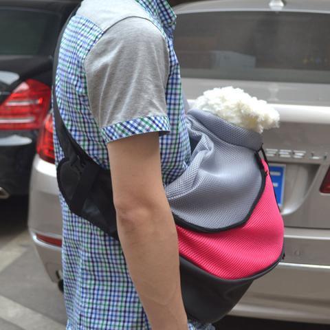 Shoulder Pet Bag Outdoor Carrier Messenger Bag Pet Backpack - amazitshop