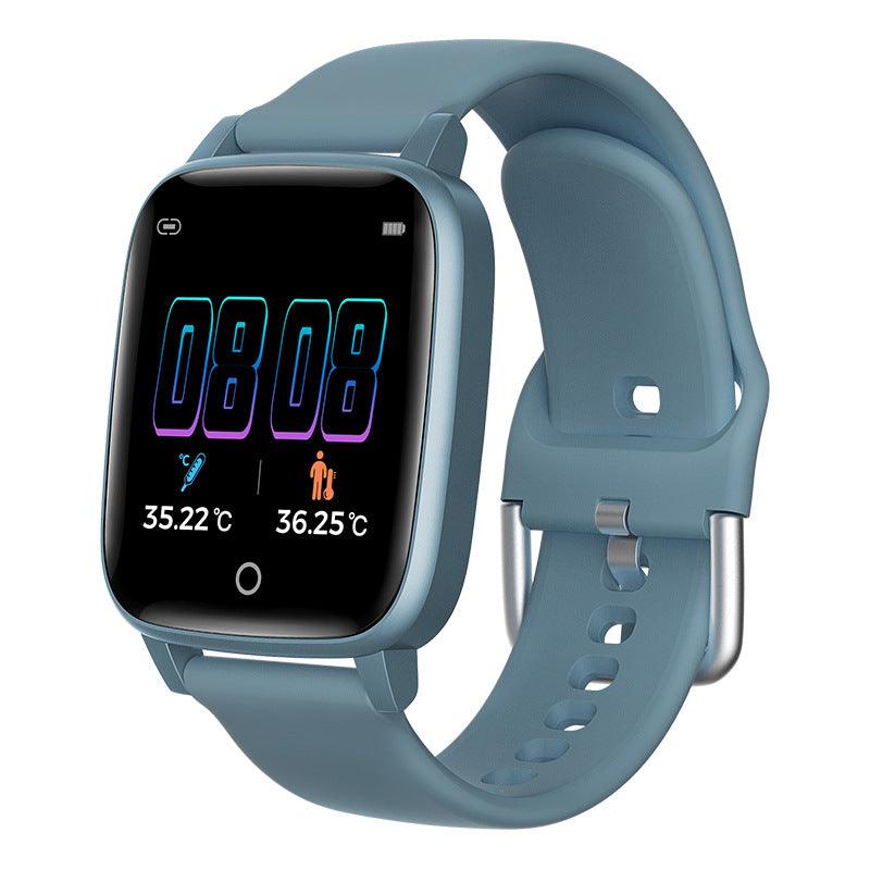 T1 color screen body temperature smart watch - amazitshop