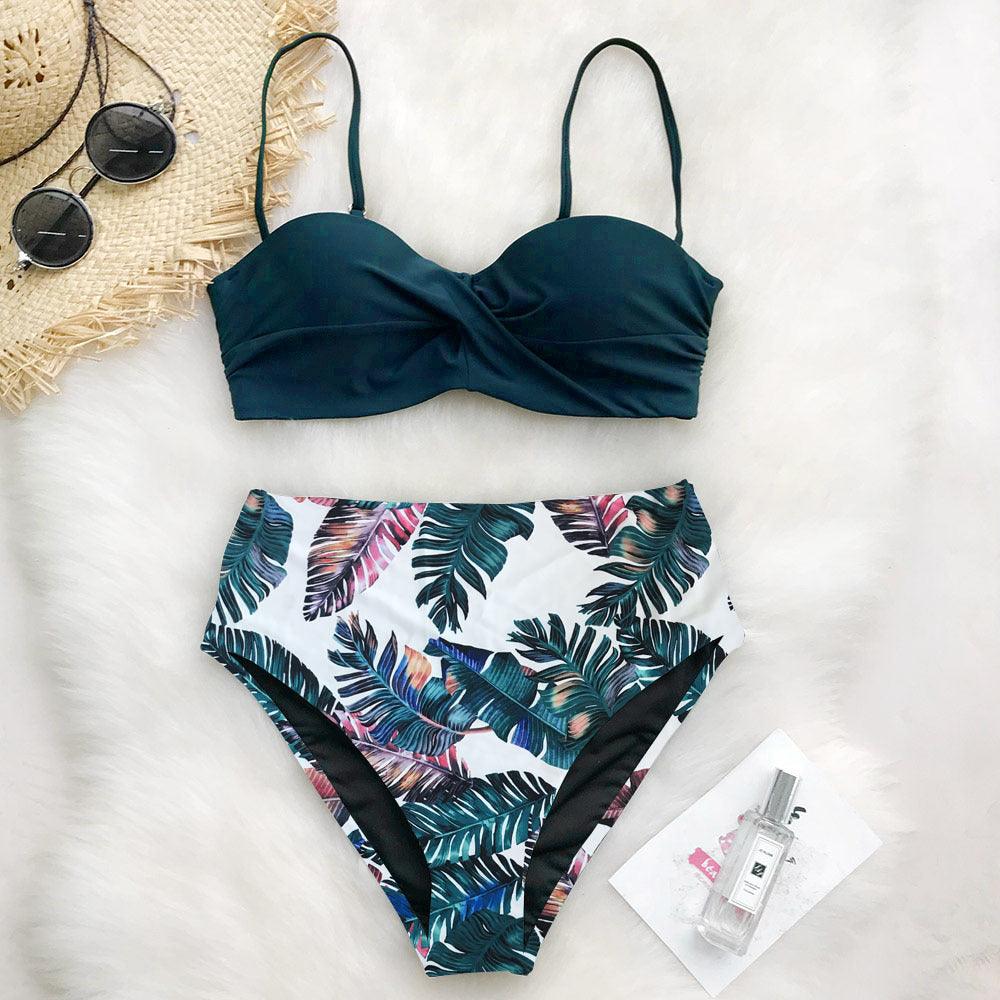 Printed bikini swimsuit - amazitshop