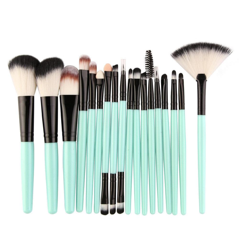 Eye Brushes, Blush Brush, Iip Brush And Fan-Shaped Makeup Brush Set - amazitshop