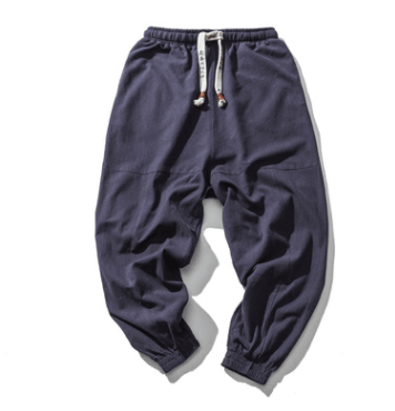 Mens Hip Hop Streetwear Gym Joggers Pants Drawstring Elastic Pockets Tapered Sweatpants - amazitshop