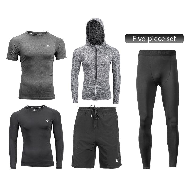 Sports suit fitness wear running training tight shorts - amazitshop