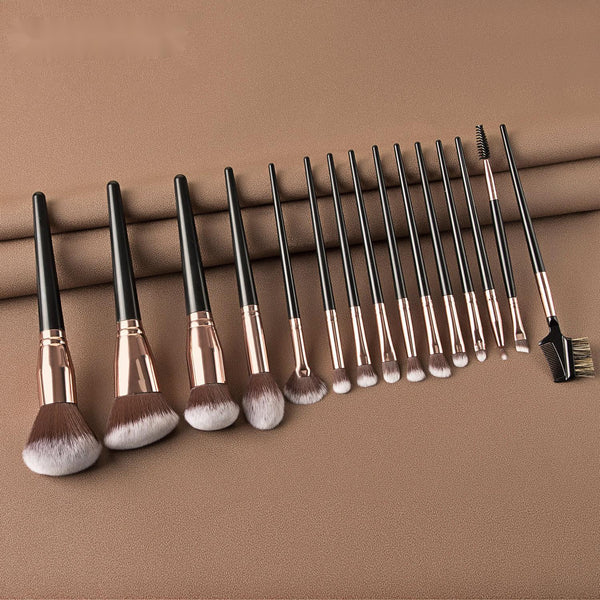 Beauty tools 15 makeup brushes set eye shadow brush - amazitshop