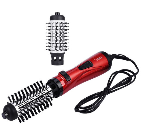 Professional Hair Dryer Rotary Brush Machine 2 in 1 Multifunction Hair Curler Curling Iron Wand Styling Tools - amazitshop