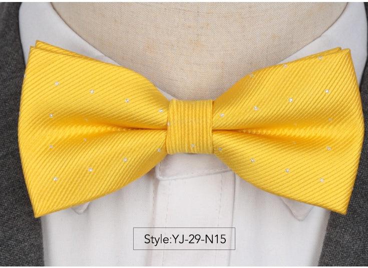 Men's Bow Ties Groom's Groomsmen Highlights - amazitshop