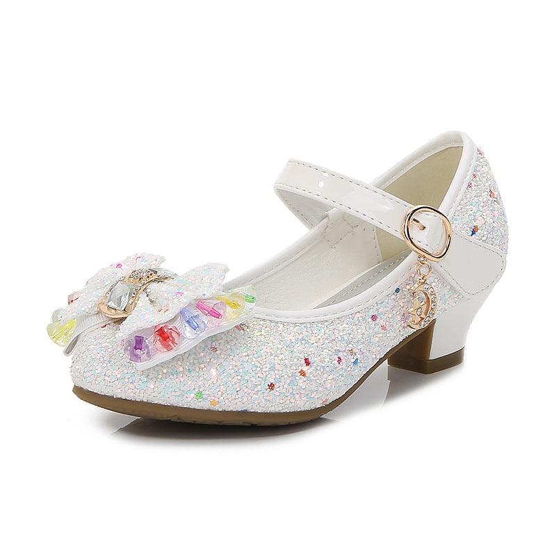 Girls princess leather shoes - amazitshop