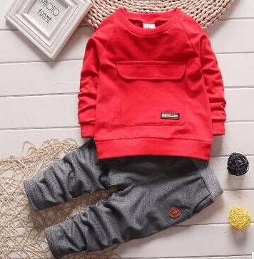 toddler baby clothes children suit 0-3 years old suit + pants children's sportswear boys girls children's clothing brand - amazitshop