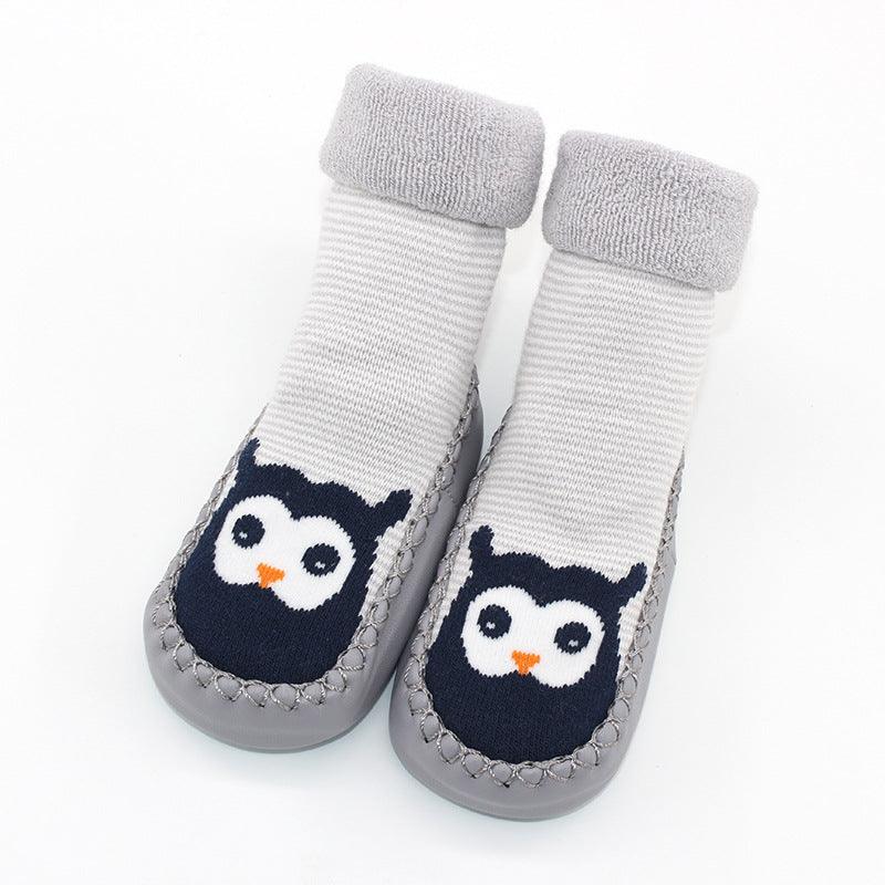 Cartoon Non-Slip Soft Sole Baby Toddler Shoes And Socks - amazitshop