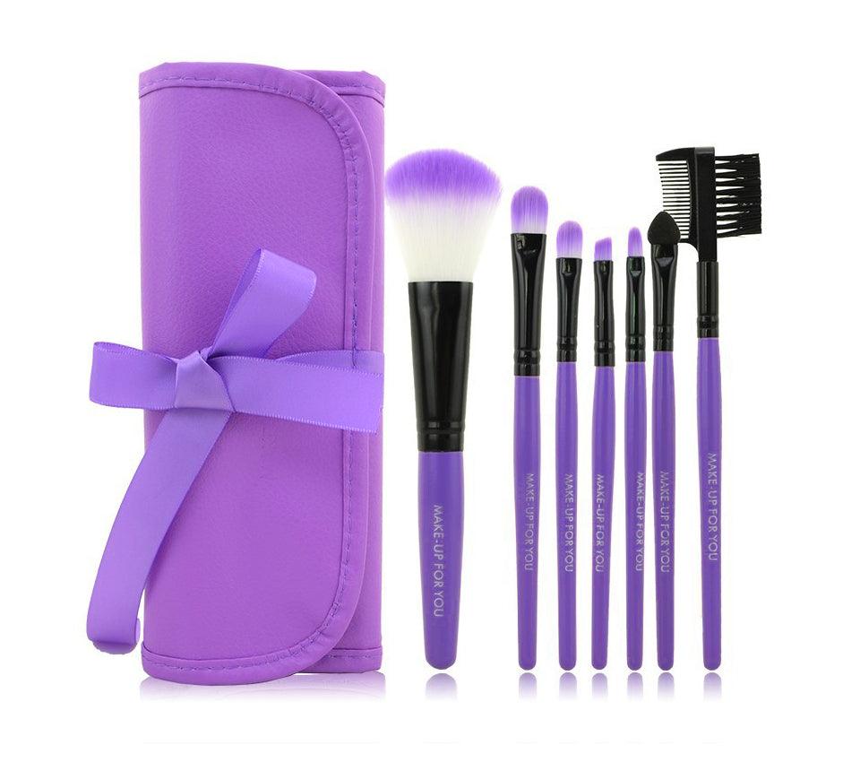 7 Makeup Tools Makeup Brushes Portable Full Makeup Brushes - amazitshop