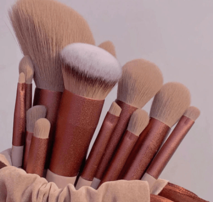 13 Pcs Makeup Brush Set Make Up Concealer Brush Blush Powder Brush Eye Shadow Highlighter Foundation Brush Cosmetic Beauty Tools - amazitshop