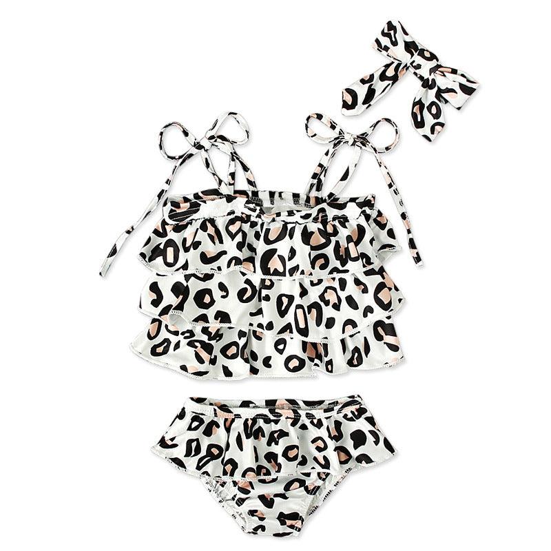 Leopard Print Suspender Top And Shorts - amazitshop