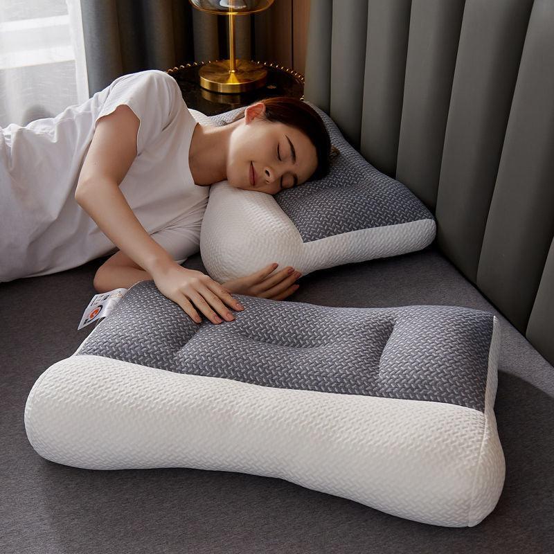 Anti-Traction Zoned Knitted Neck Support Pillow Insert - amazitshop