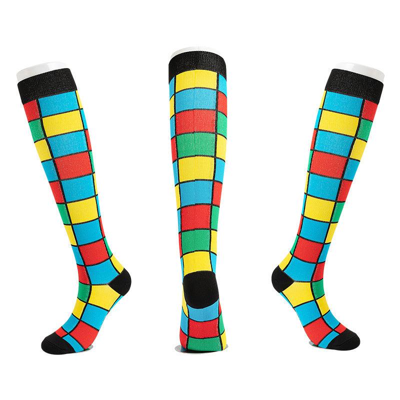 Cycling Socks, Sports Compression Socks, Mixable Compression Socks - amazitshop