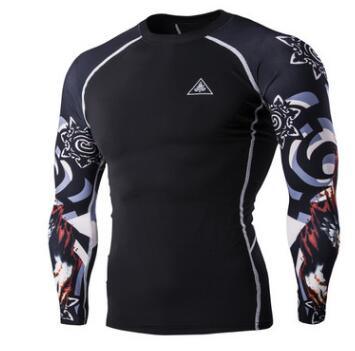 Mens Blackout Long-Sleeve Compression Shirt - amazitshop