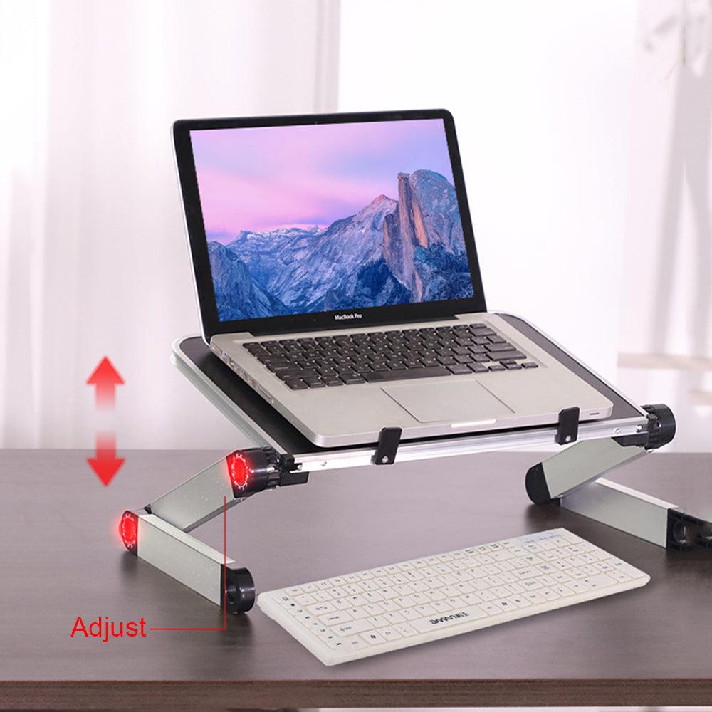 Foldable Laptop Stand Ergonomic Desk Tablet Holder - amazitshop