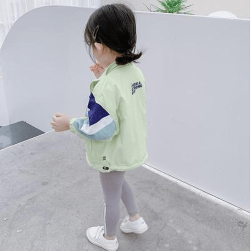 Girls' Outerwear Children's Outerwear for Small and Medium-sized Children on Both Sides - amazitshop