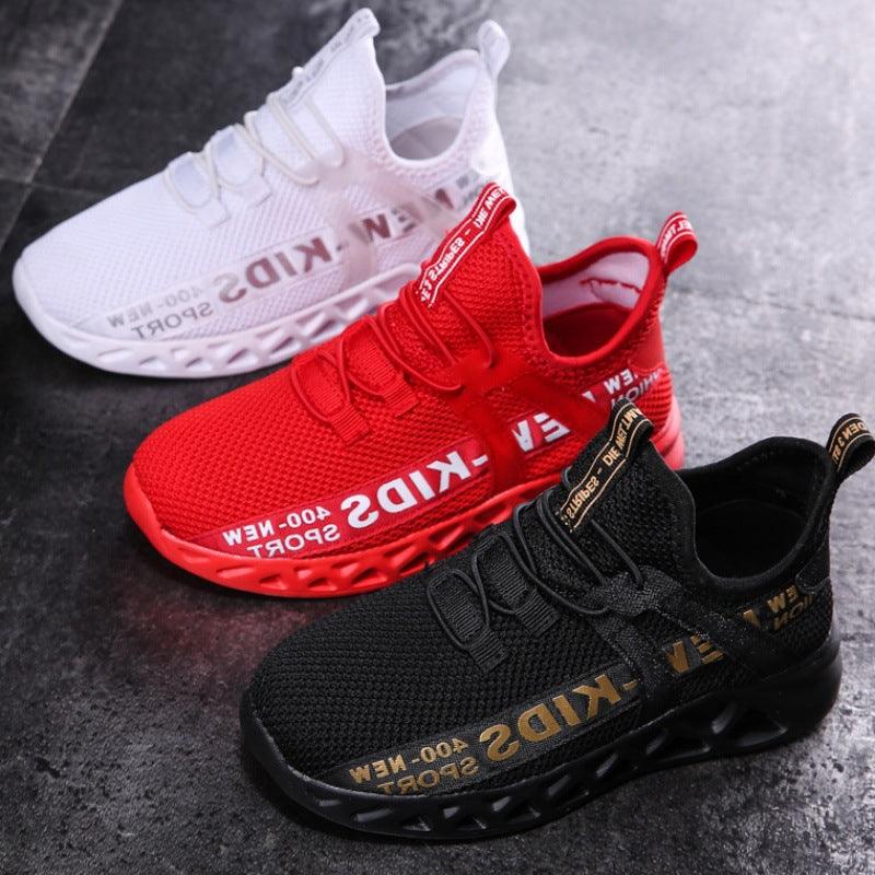 New Mesh Kids Sneakers Lightweight Children Shoes Casual Breathable Boys Shoes Non-slip Girls Sneakers - amazitshop