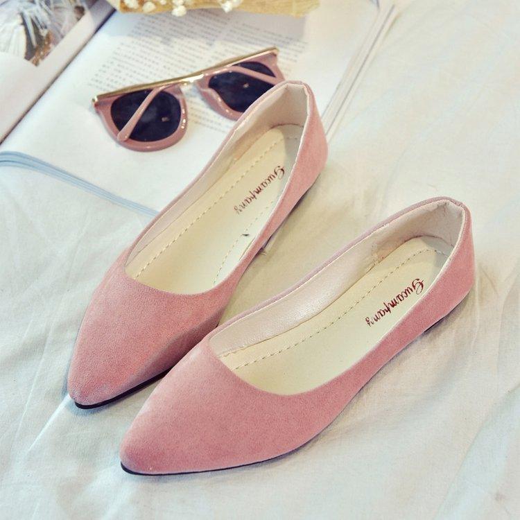 Ladies Suede Flats - amazitshop