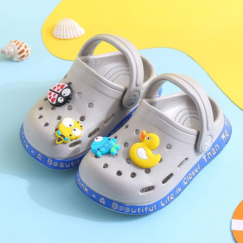 Kids Slippers for Boys Girls Cartoon Shoes Summer Toddler - amazitshop