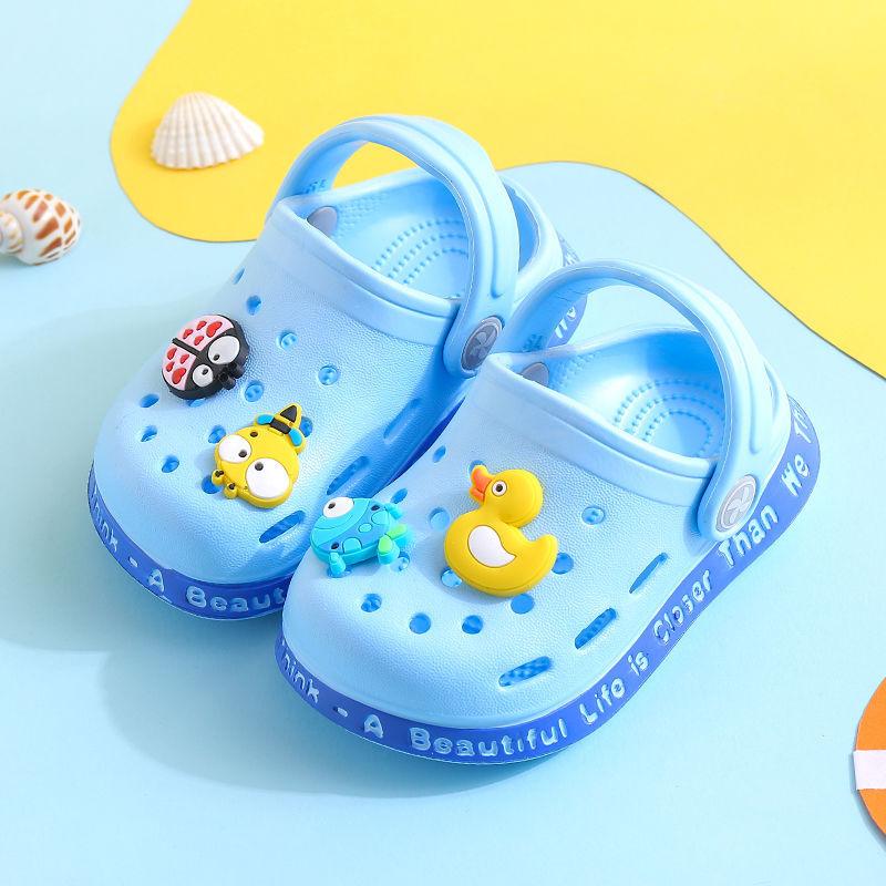 Kids Slippers for Boys Girls Cartoon Shoes Summer Toddler - amazitshop