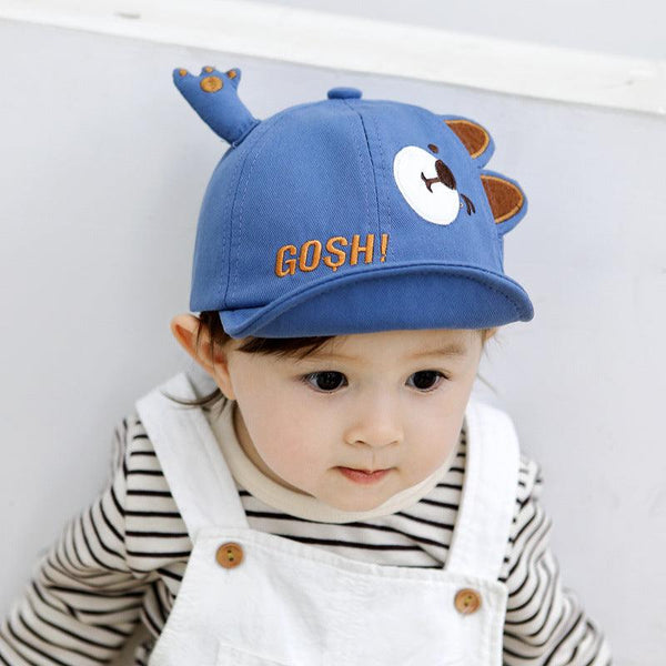 Spring Baby Hat Lovely Cartoon Kids Girl Boy Basket Cap Summer Infant Sunhat - amazitshop