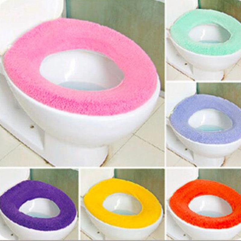 Toilet Cover Toilet seat O-shaped Toilet Cushion Toilet Warmer - amazitshop