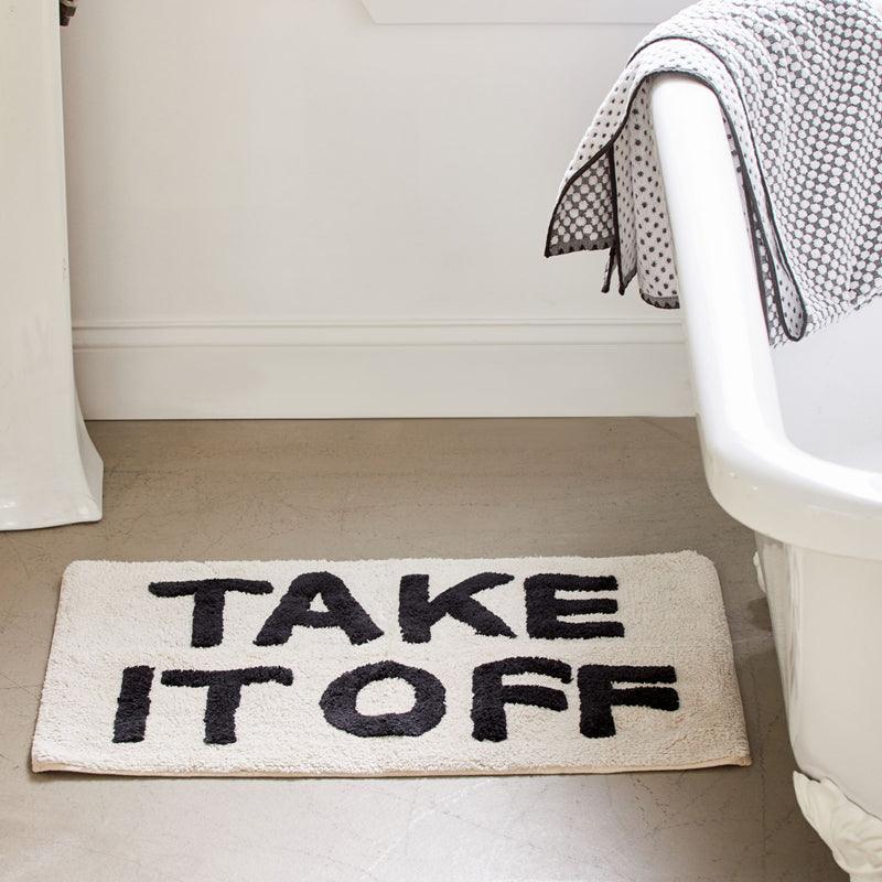 Weird Clean Series OfFun Bathroom Floor Mats, Absorbent Non-Slip Mats, Door Bathroom Carpets - amazitshop