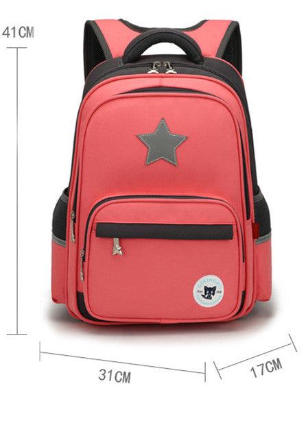 Seven Star Fox Primary School Boys Children's School Bags Grade Sixteen School Bag Backpack Custom Printed Logo - amazitshop