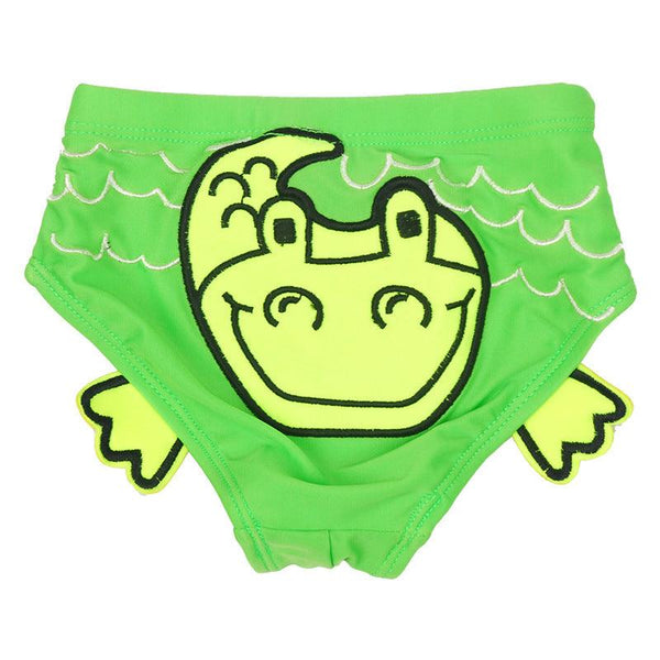 Baby Swimming Trunks Cute Embroidered Double Deck 1-3 Year Old Boys And Girls Learn Swimming Briefs Bathing Suit - amazitshop