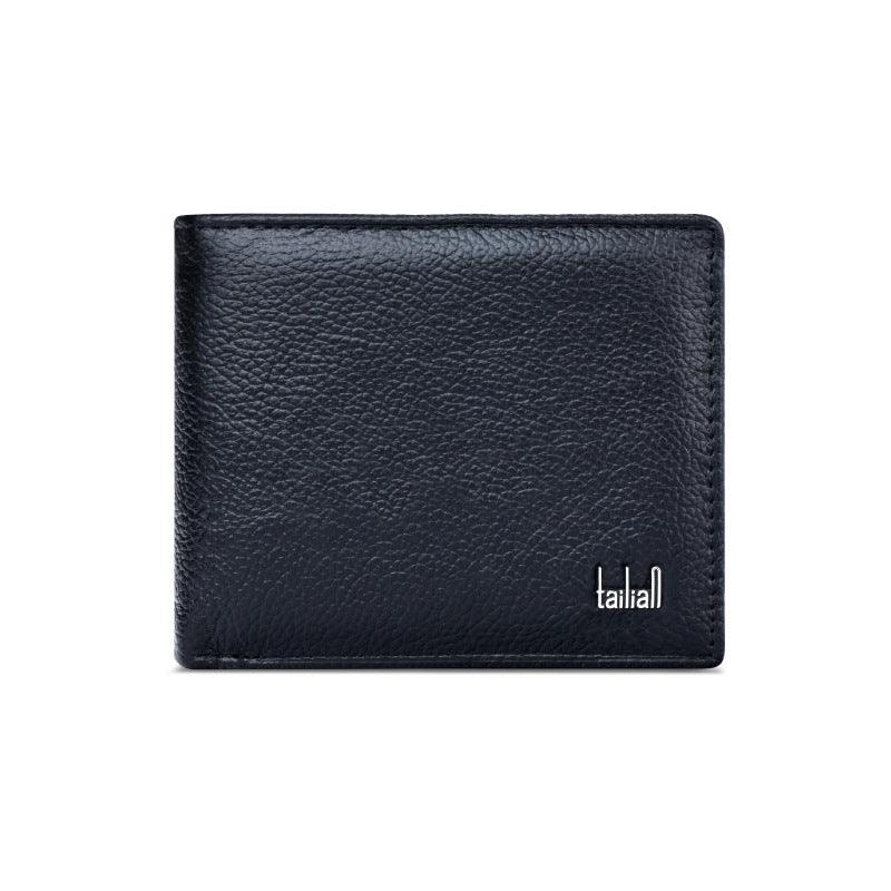 Wallet Men\'s Short Business Classic Multi Card Wallet Leather Cross Border Men\'s Wallet - amazitshop
