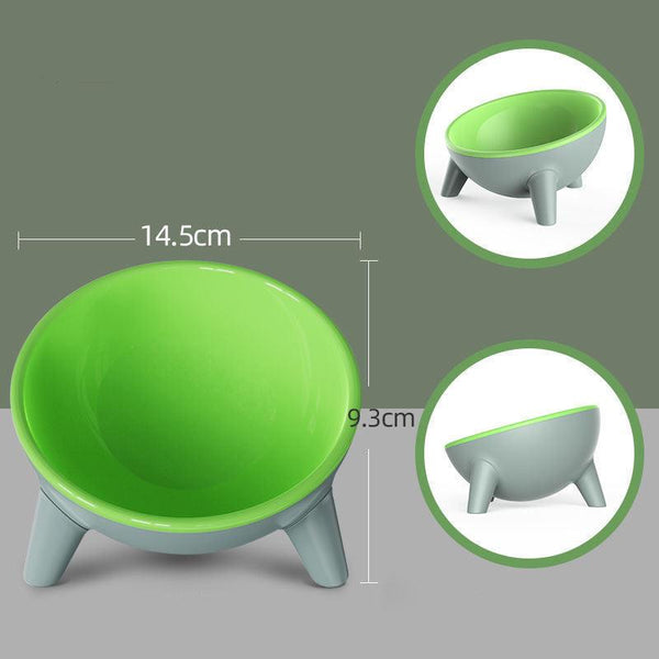 Cat Dog Bowl With Stand Pet Feeding Food Bowls Dogs Bunny Rabbit Nordic Color Feeder Product Supplies Pet Accessories - amazitshop