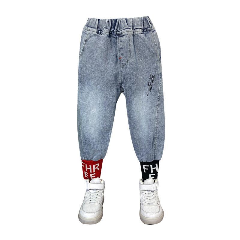 Boys and Girls Jeans Spring Style Handsome Kids - amazitshop