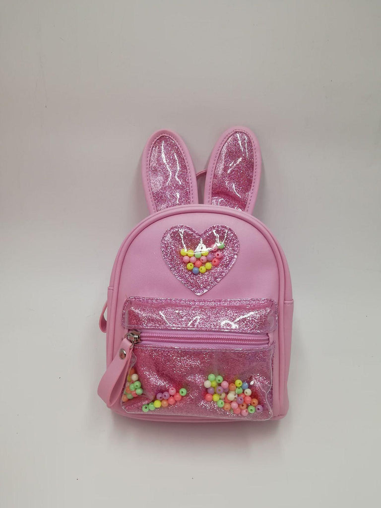 New Children's Backpack Fashion Sequins Cute Rabbit Mini Backpack Leisure Outing Kindergarten Schoolbag Female Spot - amazitshop