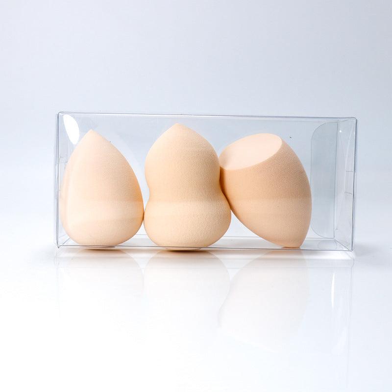 Super Soft Powder-free Makeup Egg Set, Wet And Dry Quiche Makeup Tool - amazitshop