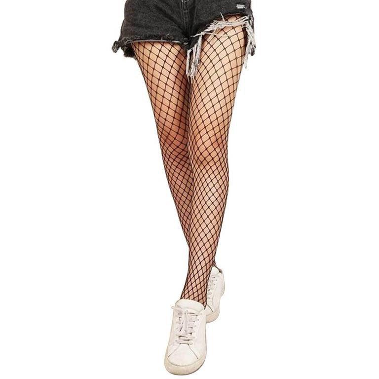 Hollow Out Pantyhose Women Stockings Club Party Hosiery Mesh - amazitshop