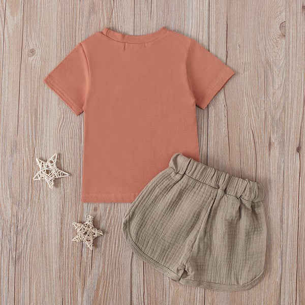 Toddler Baby Boys Casual Clothes Sets Summer Kids Boys - amazitshop