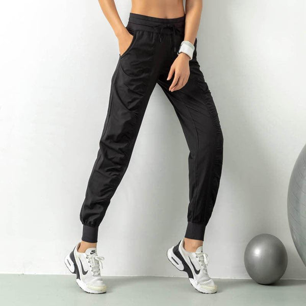 Wrinkle Slimming Fitness Sports Pants Women Loose Leggings Pants - amazitshop