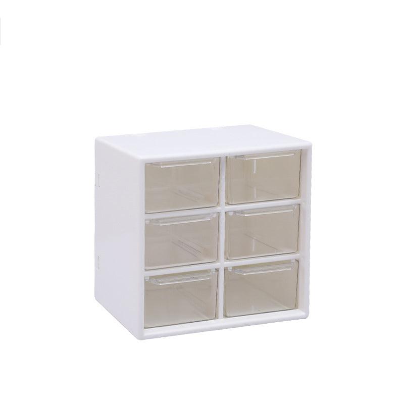 Organizer Storage Container Desk Organizer Stationery Plastic Transparent Box - amazitshop