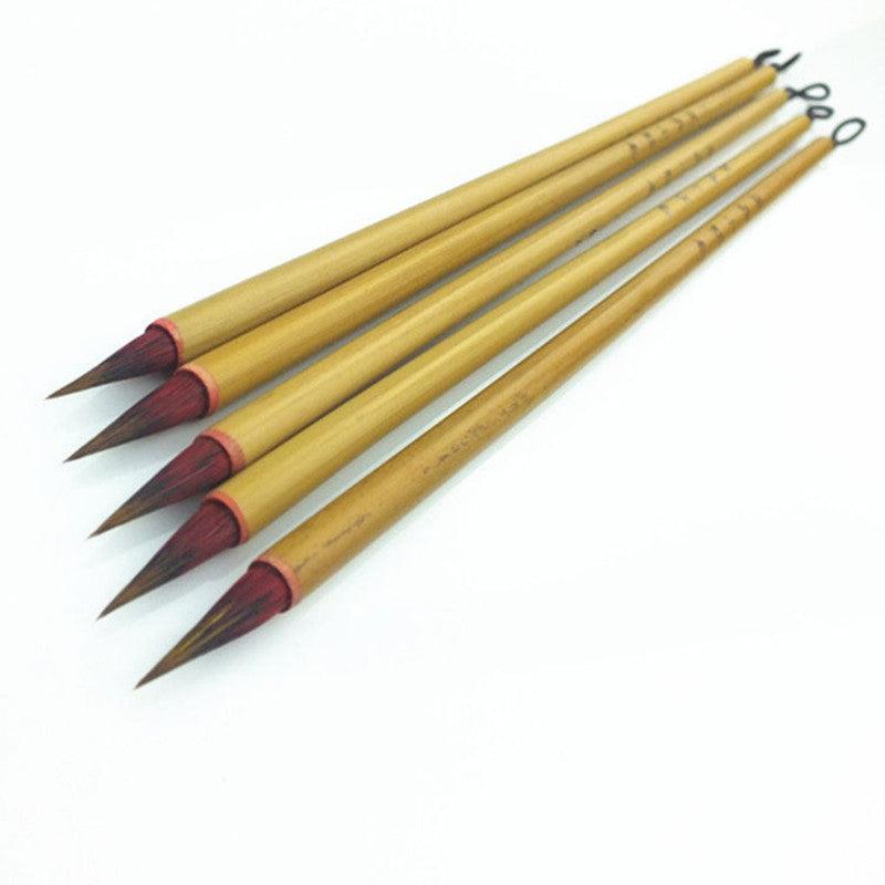 Writing Brush Small Red Hair Hook Line Pen - amazitshop